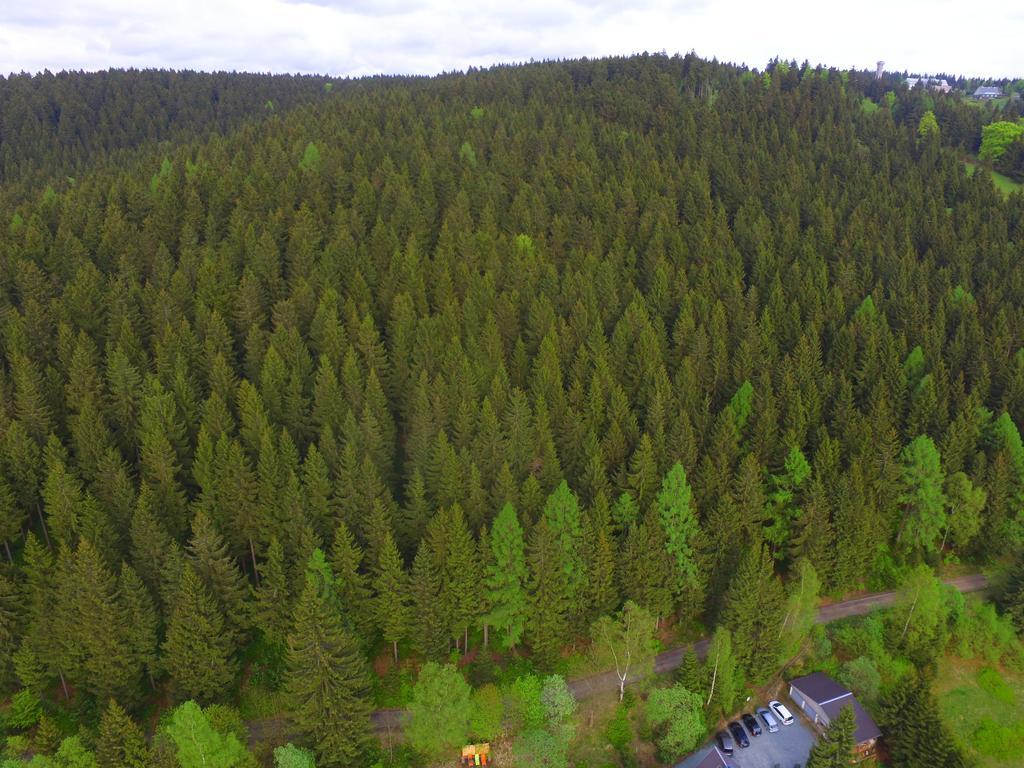 Greizer Kammhütte Gaststätte&Pension Klingenthal Exterior foto